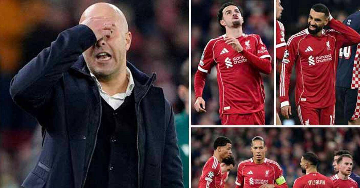 主场惨败欧冠十二战九负,利物浦濒临崩溃边缘,斯洛特仅剩七天自救时间?